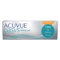 ACUVUE OASYS 1-Day with HydraLuxe for Astigamtism (30 sztuk)